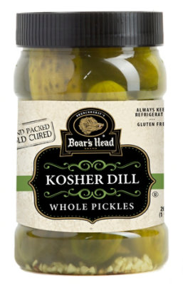 Boars Head Pickles Jar Whole - 26 Oz