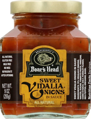 Boars Head Sweet Onions Sweet Vidalia Homestyle In Sauce - 9 Oz