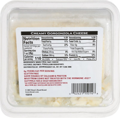 Boars Head Cheese Gorgonzola Pre-Cut - 7 Oz - Image 6