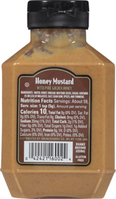 Boars Head Mustard Honey Squeezable - 10.5 Oz - Image 5