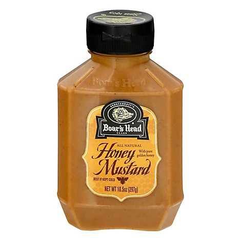 Boars Head Mustard Honey Squeezable - 10.5 Oz