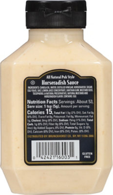 Boars Head Horseradish Sauce Pub Sauce Squeezable - 9.5 Oz - Image 6