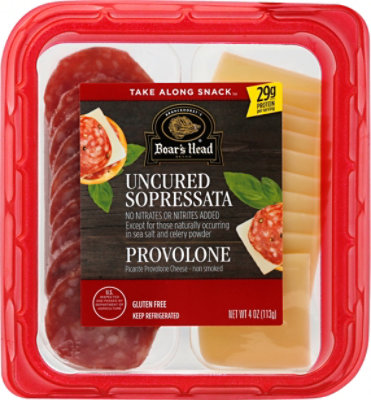 Boars Head To Go Sopressata & Picante Provolone Slices - 4 Oz - Image 2