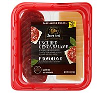 Boars Head To Go Genoa Salame & Picante Provolone Slices - 4 Oz
