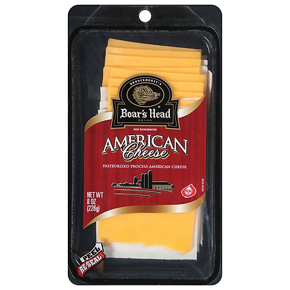 Boars Head Cheese American Yellow - 8 Oz