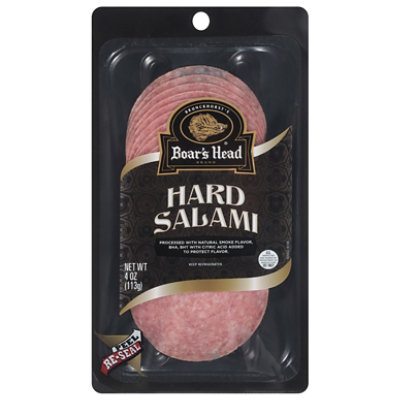 Boars Head Salami Hard - 4 Oz - Image 1