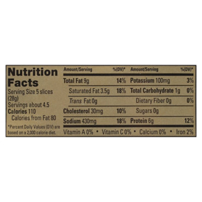 Boars Head Salami Hard - 4 Oz - Image 3