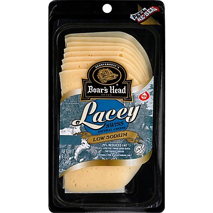 Boars Head Cheese Swiss Lacey - 8 Oz - Image 2
