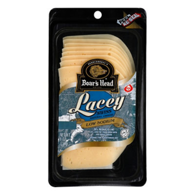 Boars Head Cheese Swiss Lacey - 8 Oz