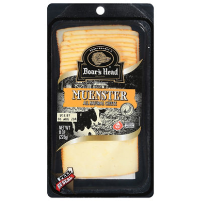 Boars Head Cheese Muenster - 8 Oz
