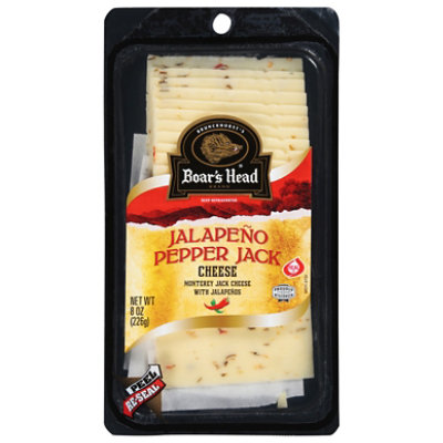 Boars Head Cheese Monterey Jack With Jalapeno - 8 Oz - Image 1