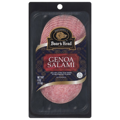 Boars Head Salami Genoa - 4 Oz - Image 2