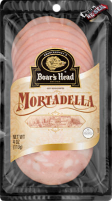 Boars Head Mortadella Plain - 4 Oz