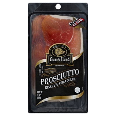 Boars Head Proscuitto Riserva Stradolce Boneless - 3 Oz