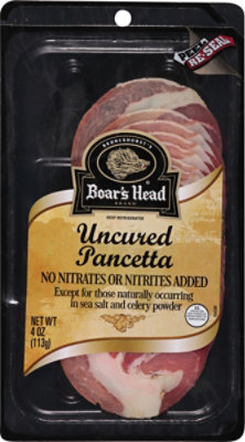 Boars Head Panchetta - 4 Oz