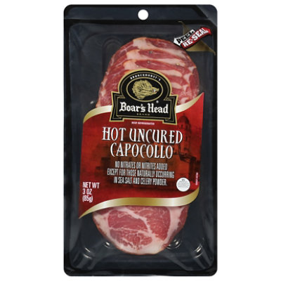 Boar's Head Hot Uncured Capocollo - 3 Oz - Image 2