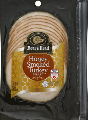 Boars Head Turkey Breast Honey Smoked - 8 Oz - Image 1