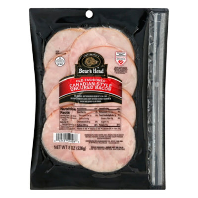 Boars Head Canadian Bacon - 8 Oz