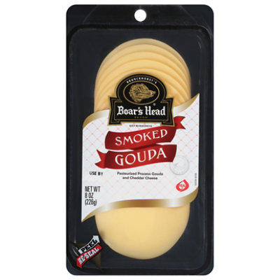 Boars Head Cheese Gouda Smoked - 8 Oz - Image 1