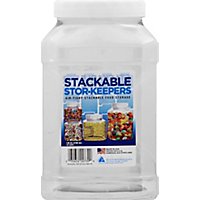 Arrow Stor-Keepers Stackable Containers 128 Ounce - Each - Image 2