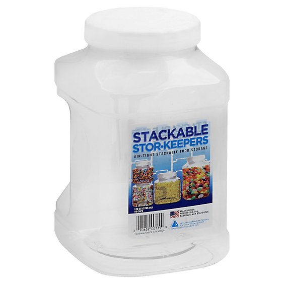 Arrow Stor-Keepers Stackable Containers 128 Ounce - Each
