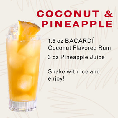 Bacardi Coconut Gluten Free Rum - 750 Ml - Image 3