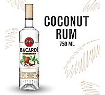 Bacardi Coconut Gluten Free Rum Bottle - 750 Ml