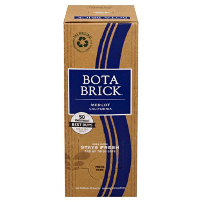 Bota Brick Merlot Wine - 1.5 Liter - Image 3