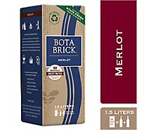 Bota Brick Merlot Wine - 1.5 Liter
