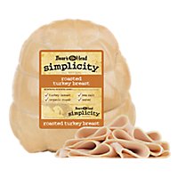 Boars Head Simplicity All Natural Turkey Breast Roasted - 0.50 Lb - Image 1