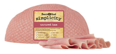 Boar's Head Simplicity All Natural Ham Uncured - 0.50 Lb