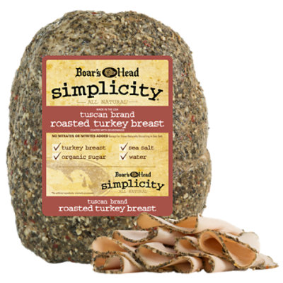 Boar's Head Simplicity All Natural Turkey Breast Tuscan - Image 1