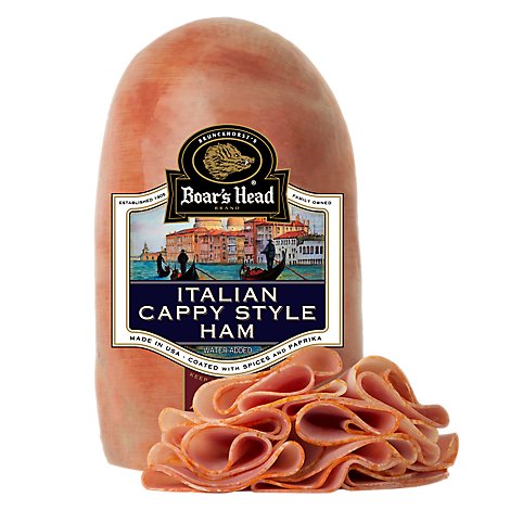 Boars Head Italian Cappy Style Ham - 0.50 Lb