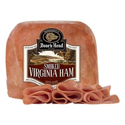 Boars Head Smoked Virginia Ham - 0.50 Lb - Image 1