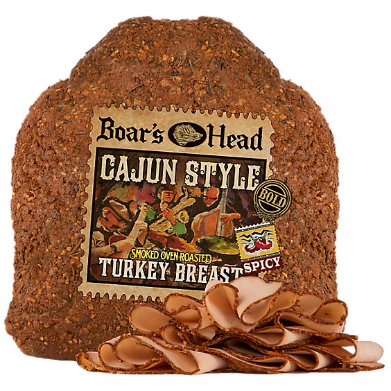 Boars Head Bold Cajun Turkey - 0.50 Lb