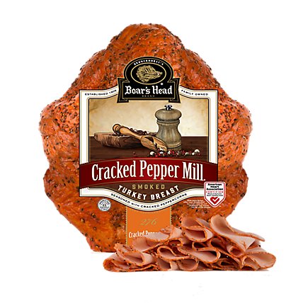 Boar's Head Cracked Peppermill Turkey - 0.50 Lb - Image 1