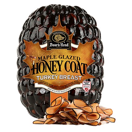 Boar's Head Maple Glazed Honey Turkey - 0.50 Lb - Image 1