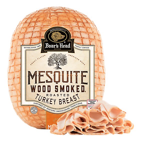 Boars Head Mesquite Wood Smoked Turkey - 0.50 Lb