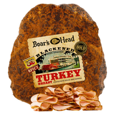 Boar's Head Bold Turkey Breast Blackened Oven Roasted