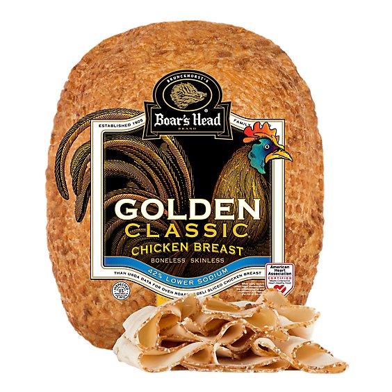 Boar's Head Golden Classic Chicken - 0.50 Lb