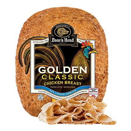 Boar's Head Golden Classic Chicken - 0.50 Lb - Image 1