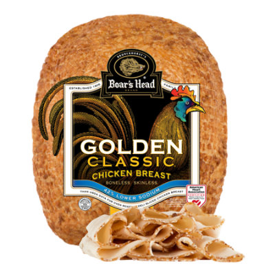 Boars Head Golden Classic Chicken - 0.50 Lb