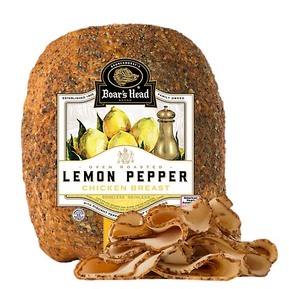 Boar's Head Lemon Pepper Chicken - 0.50 Lb