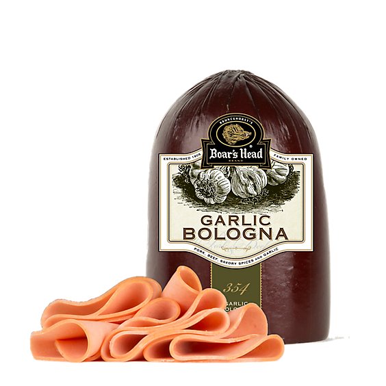 Boar's Head Bologna Garlic - 0.50 Lb