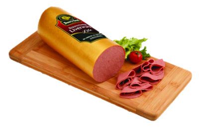 Boar's Head Liverwurst Braunschweiger Lite - 0.50 Lb