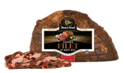 Boar's Head Beef Roast Beef Seasoned Filet - Image 1