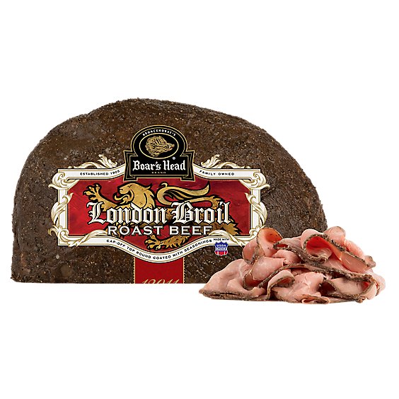 Boars Head London Broil Roast Beef - 0.50 Lb