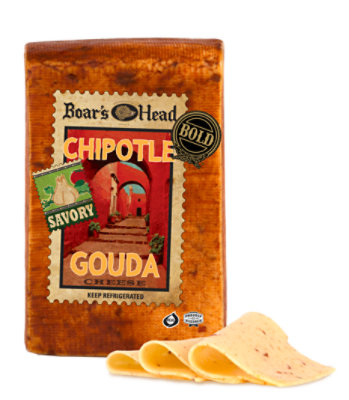 Boar's Head Cheese Gouda Chipolte Bold - Image 1