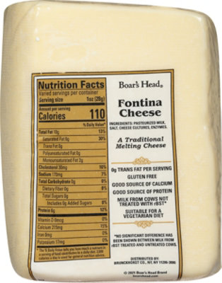 Boar's Head Cheese Fontina - Image 5