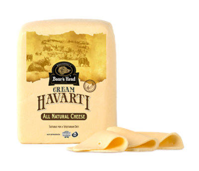 Boar's Head Plain Havarti Cheese - Image 1